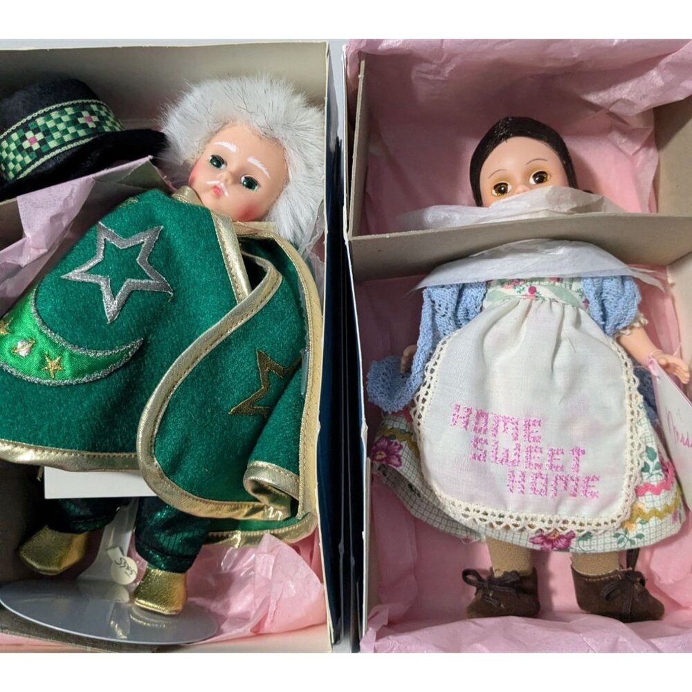 Wizard Of Oz 8-Piece Madame Alexander Collectible Doll Set Vintage - Picture 3 of 16
